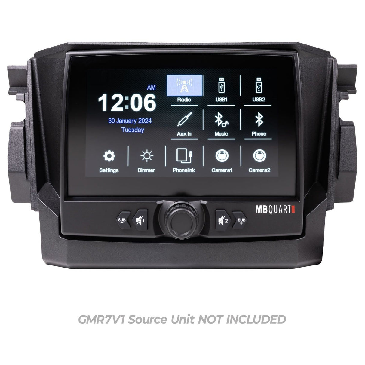 Polaris RZR Pro / Turbo R Source Unit Dash Installation Kit