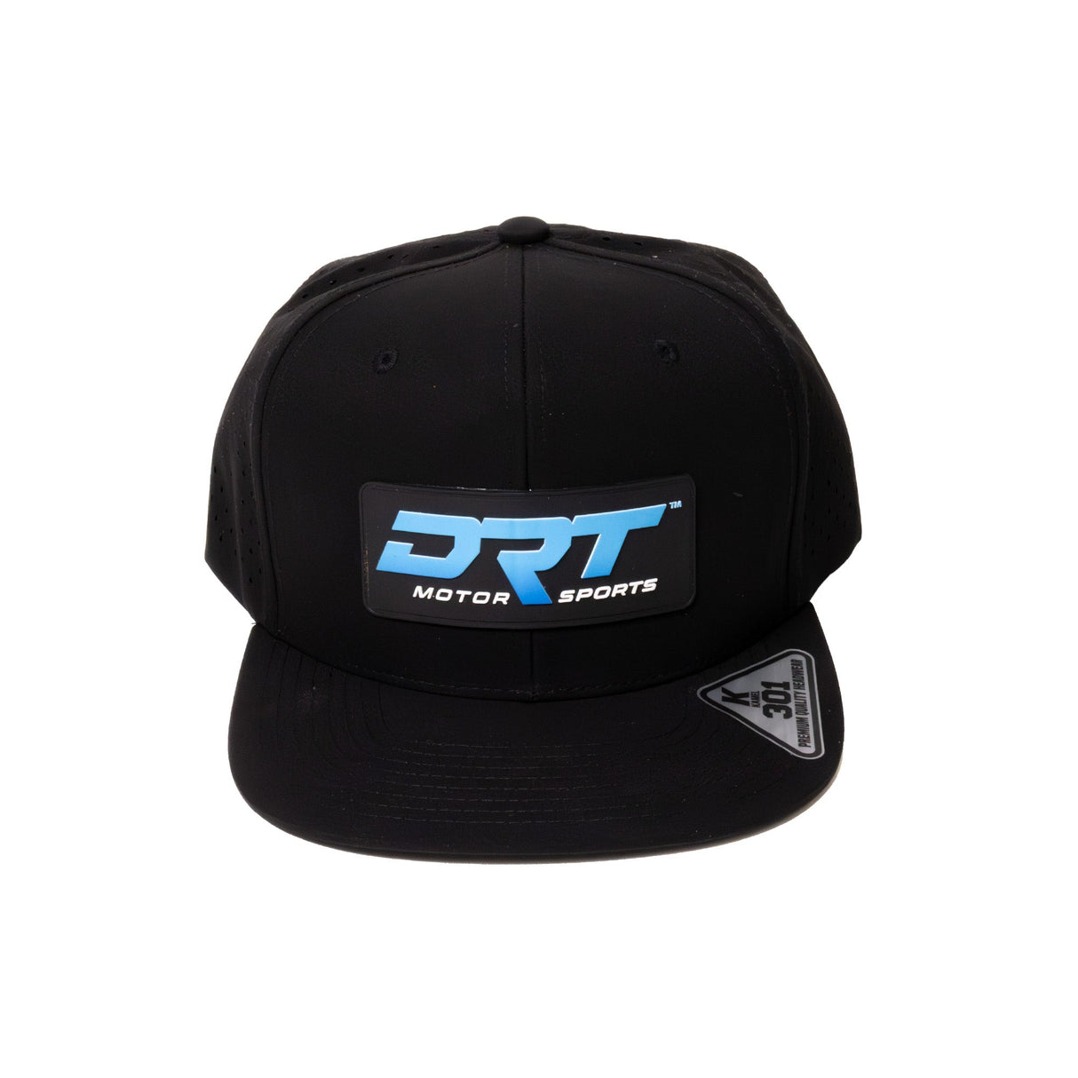DRT Motorsports Recharged Series Snap-back Hat - Black/Black