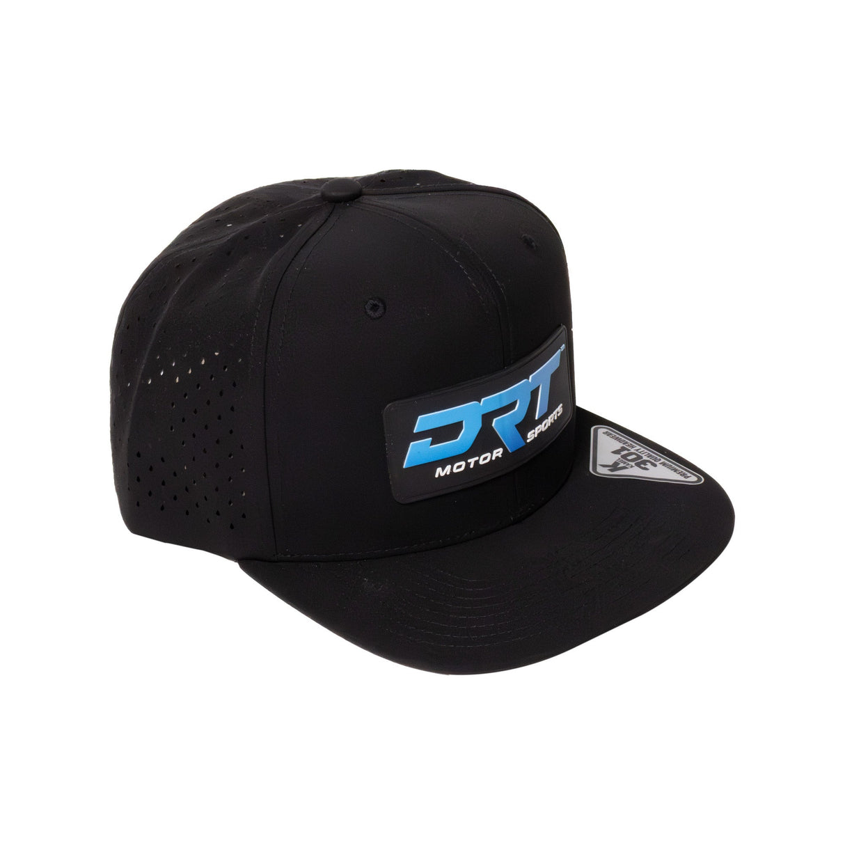 DRT Motorsports Recharged Series Snap-back Hat - Black/Black