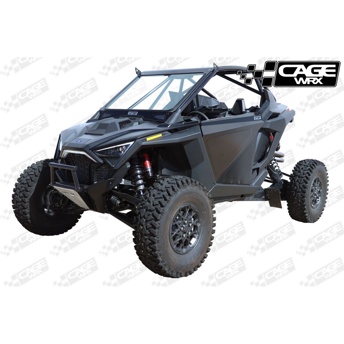 Polaris RZR Pro XP Baja Spec / Super Shorty Glass Windshield | CageWRX