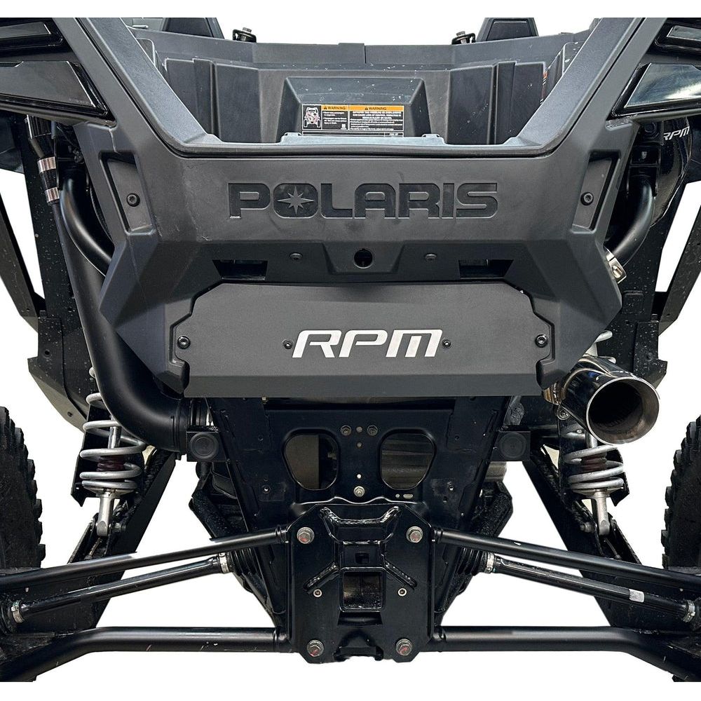 Polaris RZR Pro XP / Turbo R Rear Fascia Delete Shield / Muffler Cover | RPM Powersports