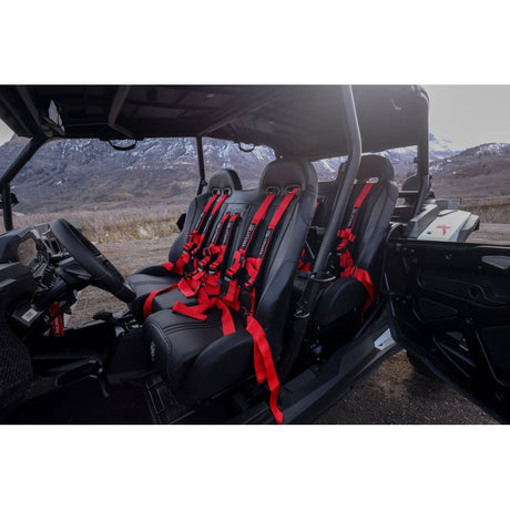 Polaris RZR XP Front / Rear Bench Seat with Harnesses | UTVMA