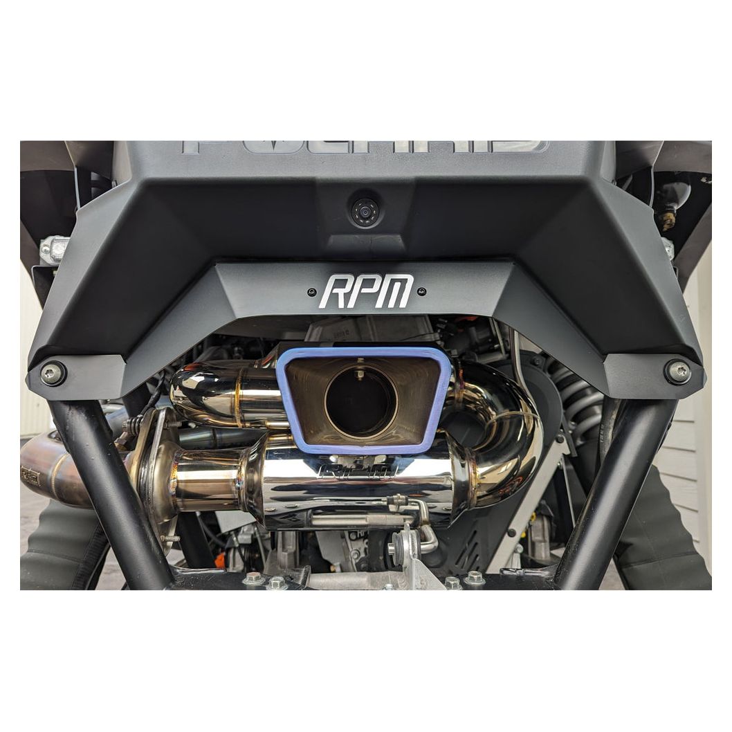 Polaris RZR Pro R Rear Fascia Delete Trim Shield / Muffler Cover | RPM Powersports