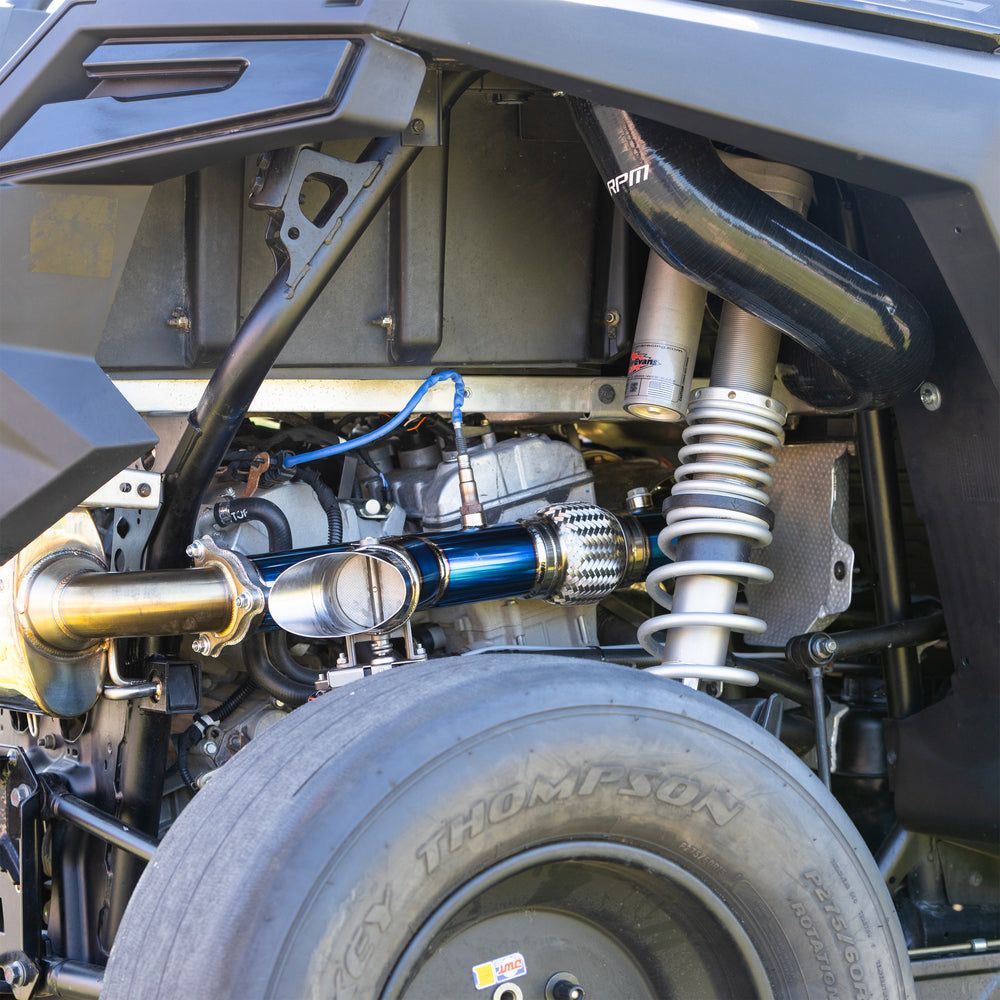 Polaris RZR Turbo Titanium 3" Electronic Dump Valve Exhaust | RPM Powersports