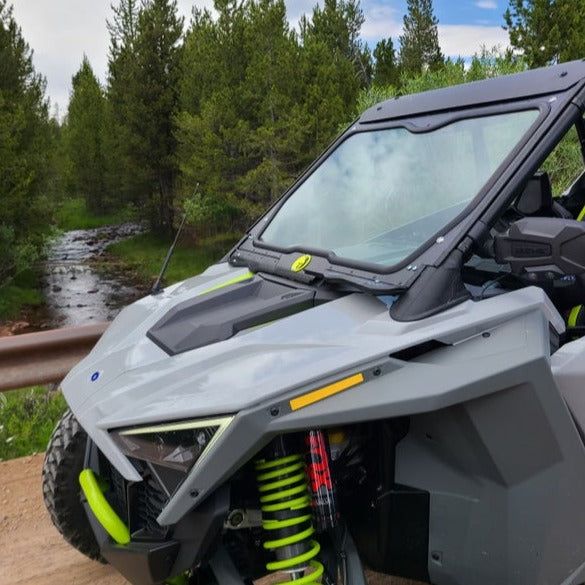 Polaris RZR Turbo R Front Windshield | Dirt Warrior Accessories