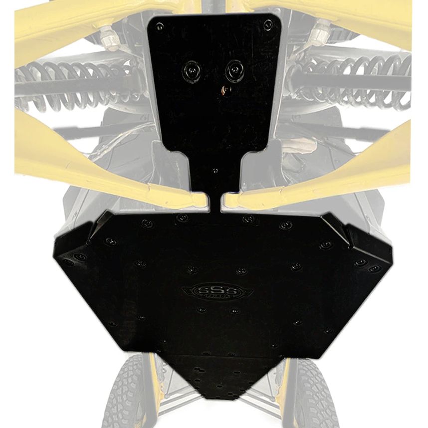 Can Am Maverick R Premium UHMW Skid Plate | SSS Off-Road