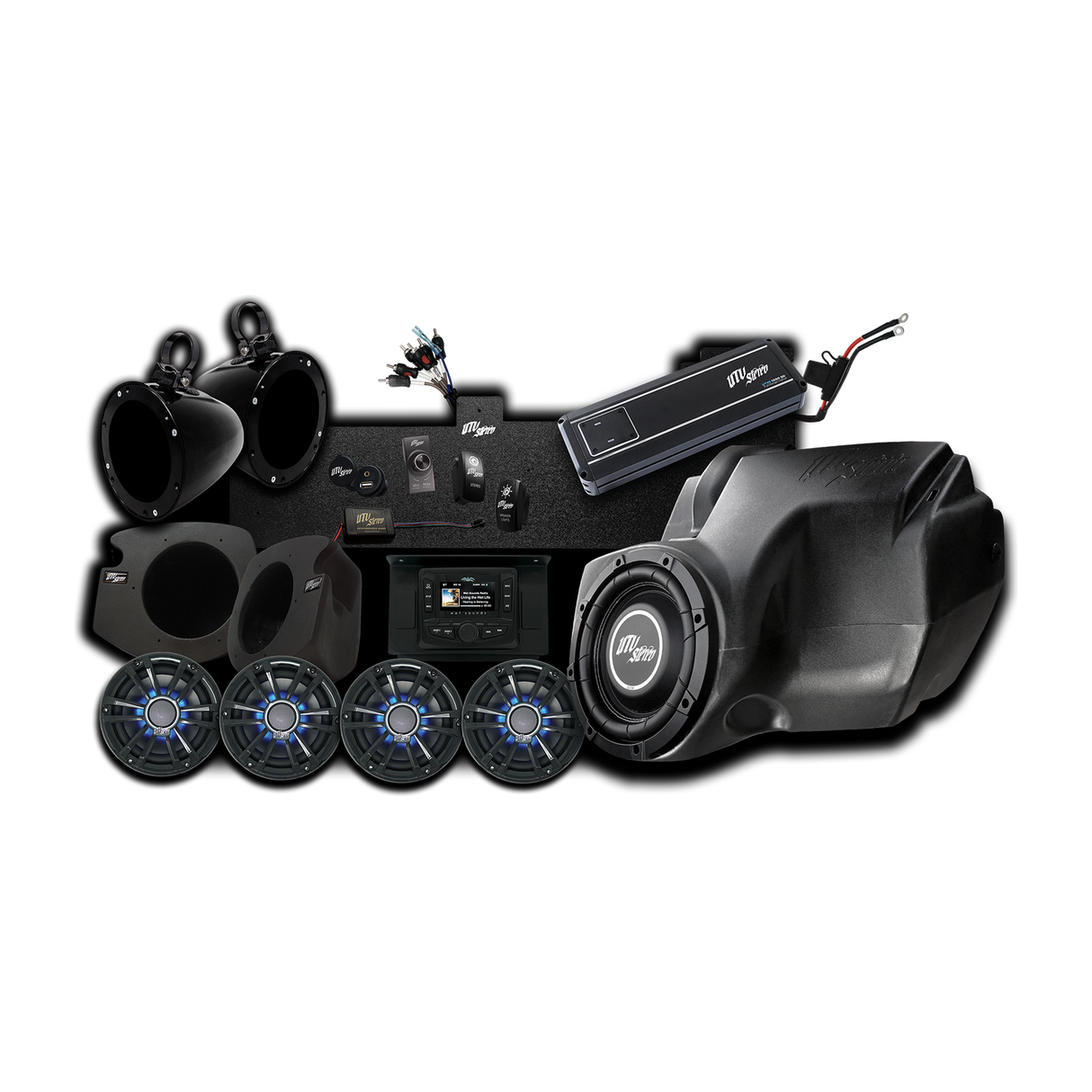 Polaris RZR Signature Series Stage 6 Stereo Kit | UTV Stereo