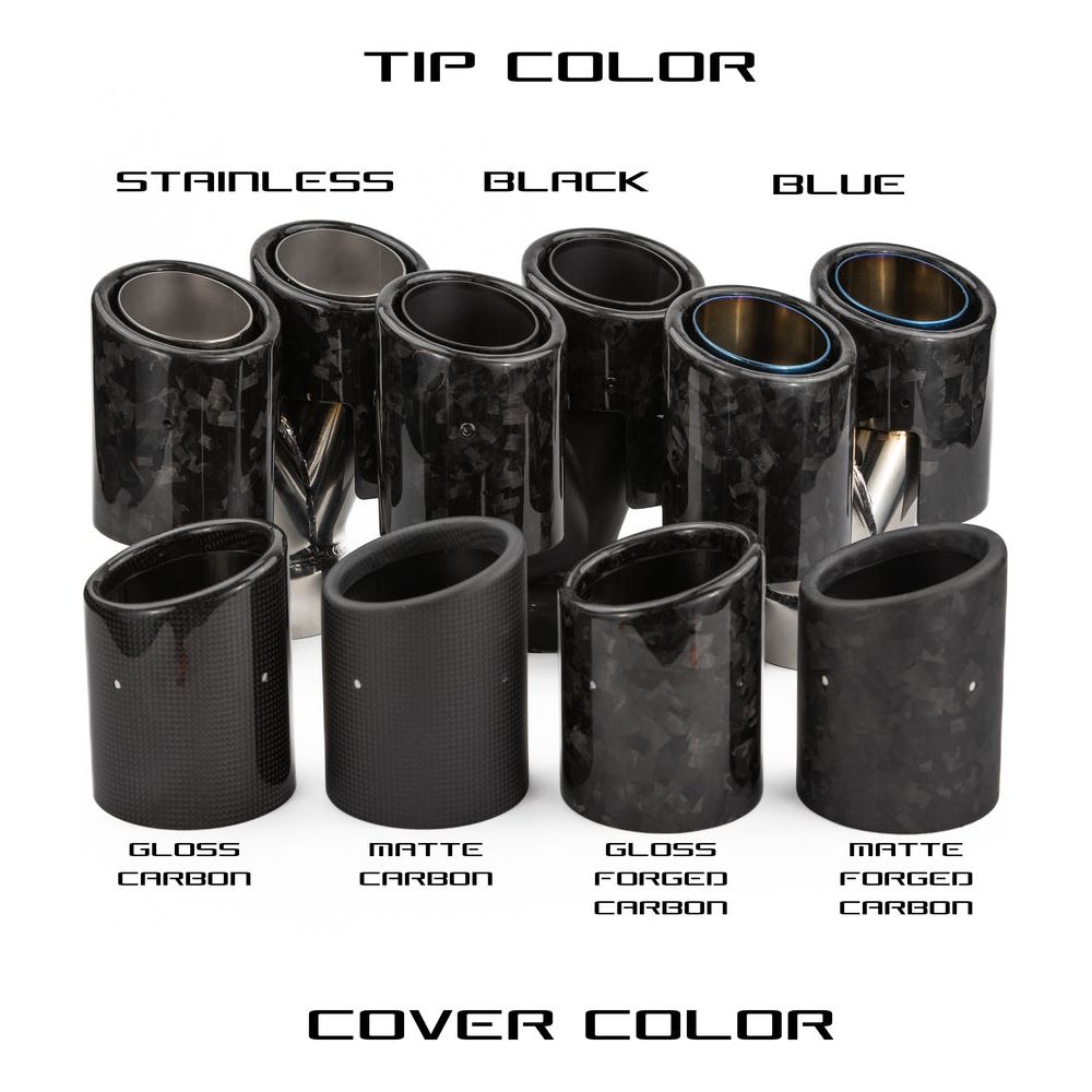 Polaris RZR Pro R Carbon Dual Exhaust Tips