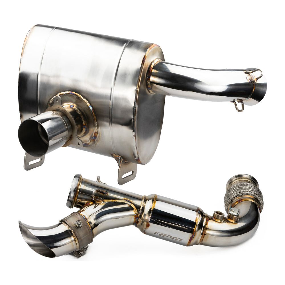 Can Am X3 Full 3" Chambered Q-Series Turbo Back Exhaust System | RPM Powersports
