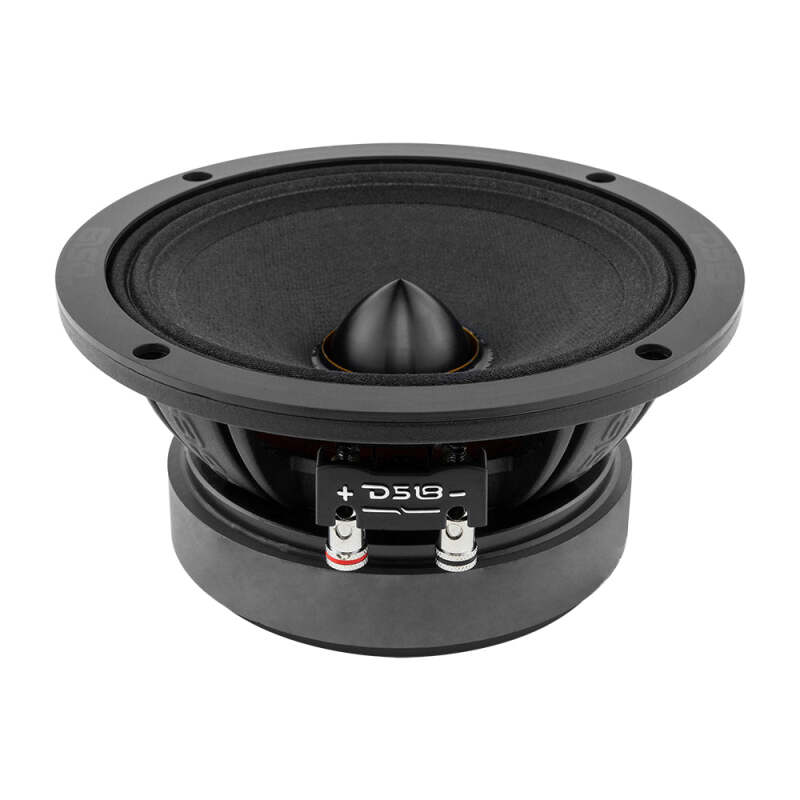 DS18 PRO-ZXI6.4BM 6.5-Inch 300 Watts RMS Mid-Range Loudspeaker for Car Audio - Fits Most Vehicles
