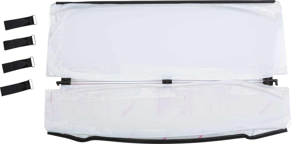 OPEN TRAIL Folding Windshield for Polaris Ranger 500 and 700 Models