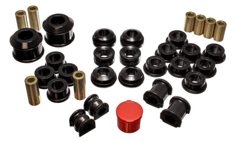 Energy Suspension Hyper-Flex Master Bushing Set for 2002-2004 Acura RSX with Vehicle Fitment
