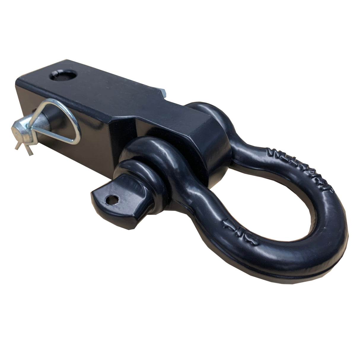 KOLPIN 2-Inch Receiver Recovery Shackle for Off-Road Vehicles - Heavy Duty Forged Steel