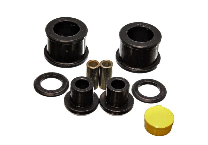 Energy Suspension Hyper-Flex Rear Differential Bushing Set for 1995-1998 Nissan 240SX (S14) – Black, 7/8 inch O.D. Bar Compatibility