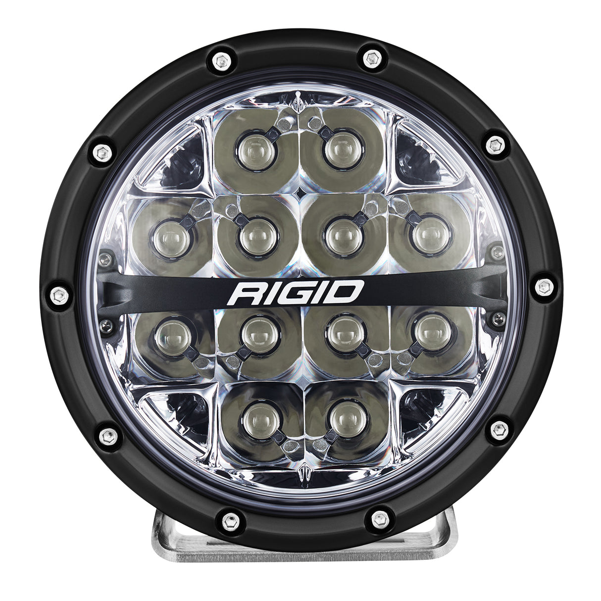 RIGID 360 Series 6-inch Spot RGB/2 RGBW LED Light Cover for Truck and Off-Rroad Vehicles