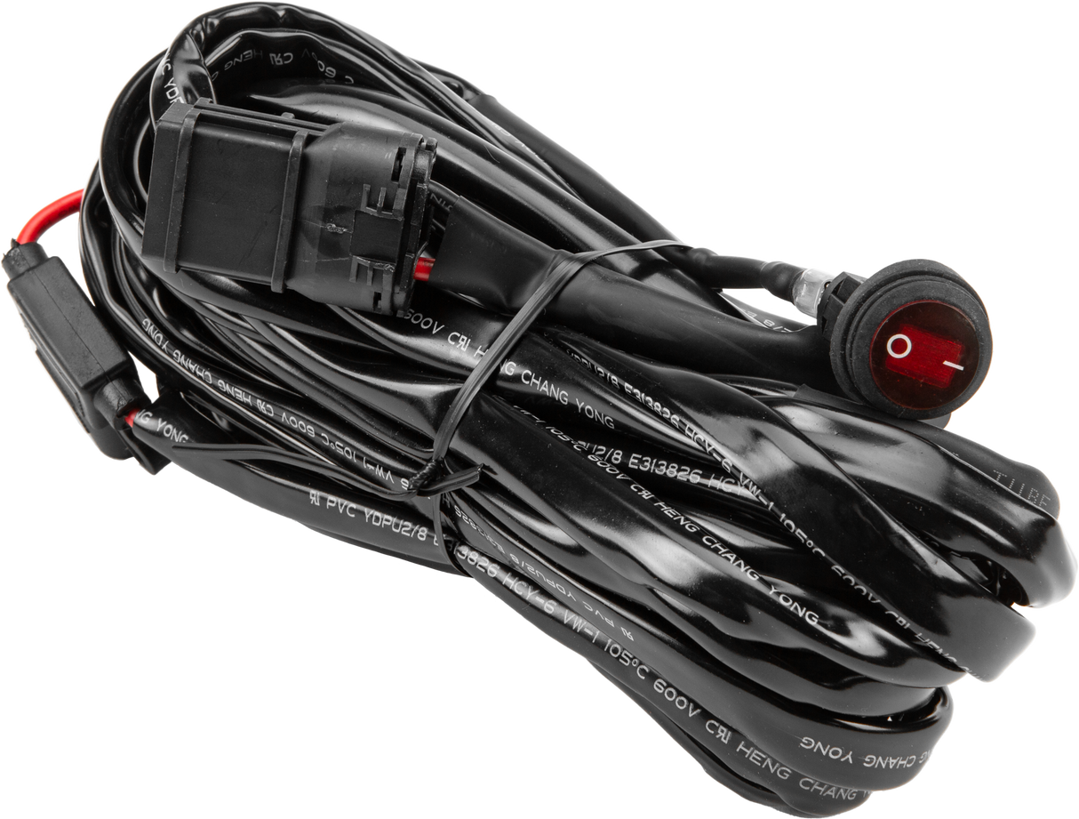 Open Trail Harness for 40-Inch Stealth LED Light Bar with Heavy-Duty Aluminum Housing