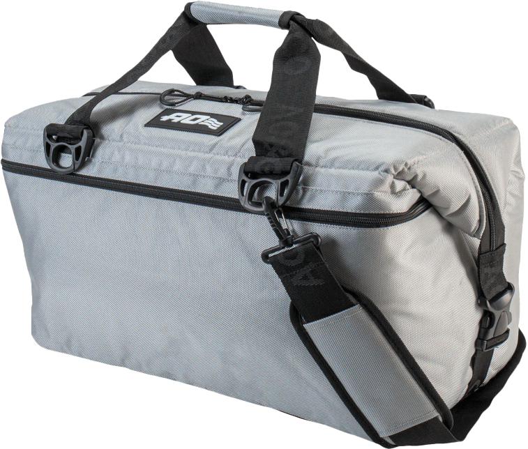 AO Coolers AOBA48SL 48 Pack Ballistic Silver Cooler for Off-Road Vehicles and Outdoor Adventures