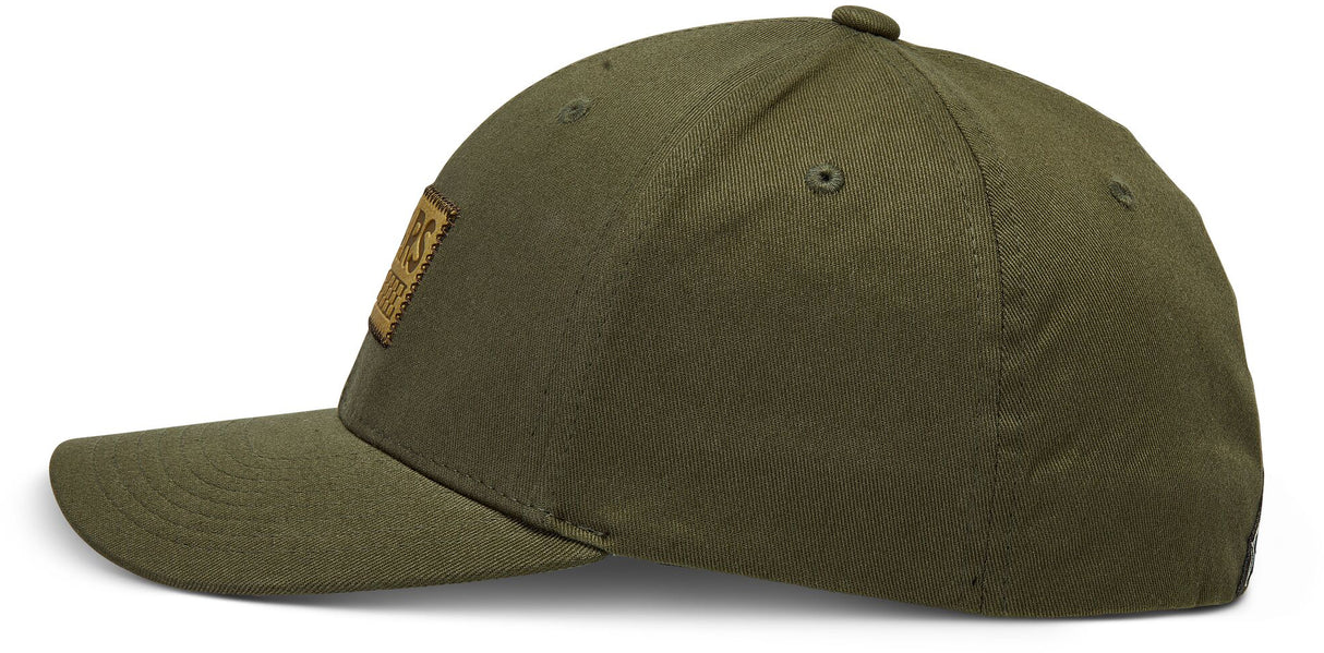Alpinestars Hardy Hat Military Small/Medium - Structured Curved Bill Cap with Stretch Twill