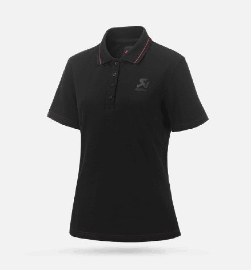 Akrapovic Corpo Polo Black Women's XXL - Stylish and Comfortable Automotive Apparel
