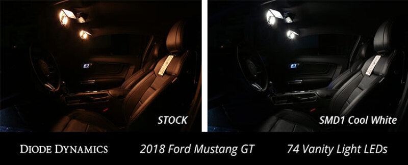 Diode Dynamics 74 SMD1 LED - Green Set of 4