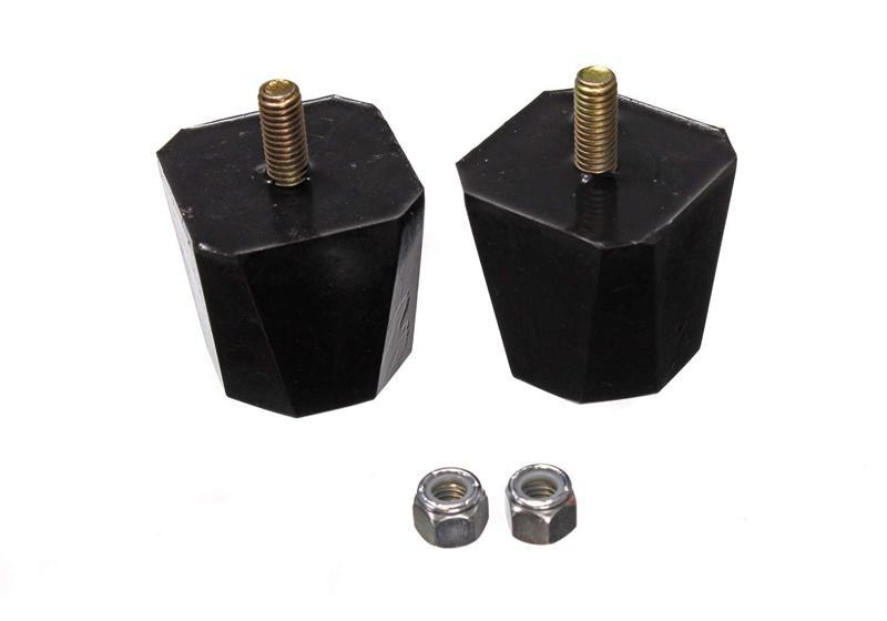 Energy Suspension Hyper-Flex Performance Bump Stops for 1983-1986 Jeep CJ7 - Black, Part 9.9137G