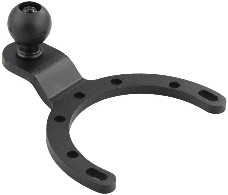 RAM Tank Mount Base with 1-Inch Ball – Compatible with Most Recreational Vehicles