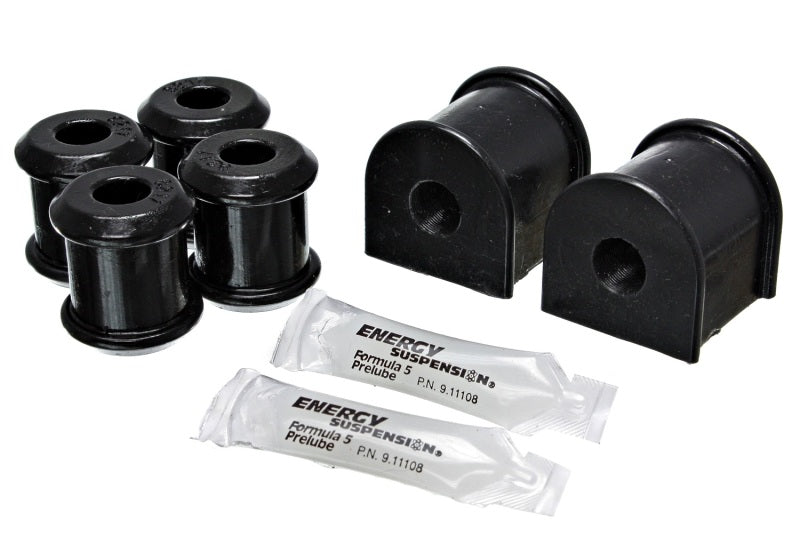 Energy Suspension 00-04 Dodge Dakota 4WD / 00-03 Durango 4WD Rear Sway Bar Bushing Set - 15mm Diameter, Black