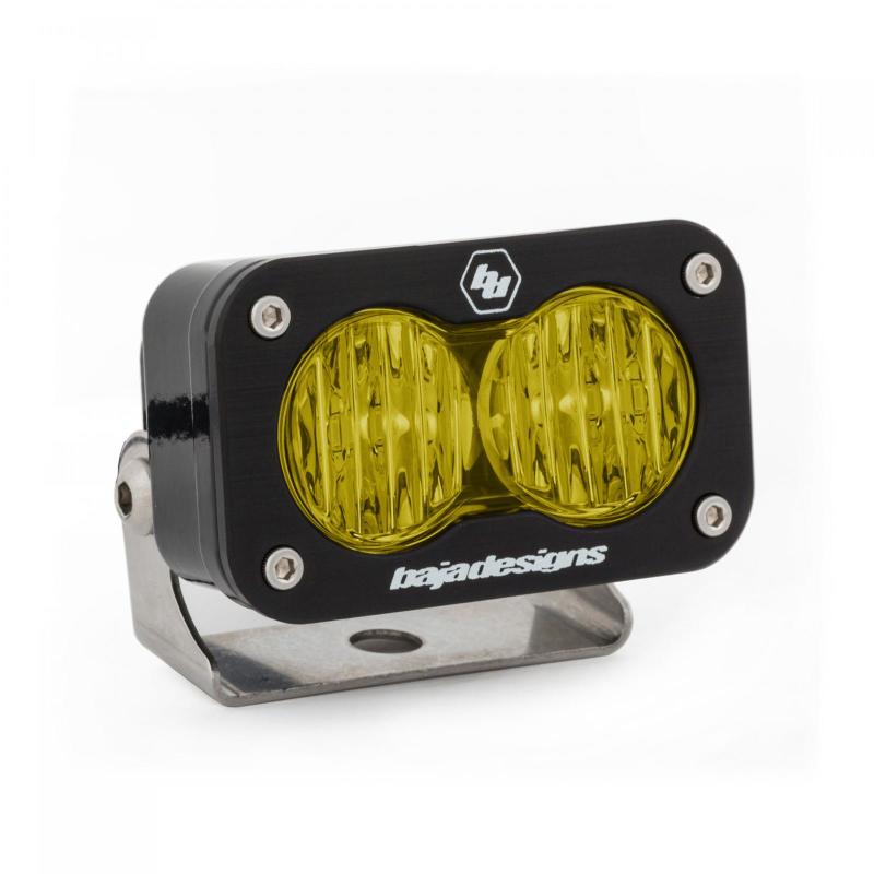 Baja Designs S2 Pro Wide Cornering Pattern LED Light - Amber by Baja Designs, Part #480015
