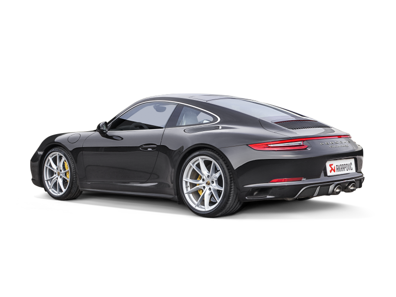 Akrapovic Slip-On Line Titanium Exhaust System for 2016-2017 Porsche 911 Carrera S/4/4S/GTS (991.2) with Titanium Tips