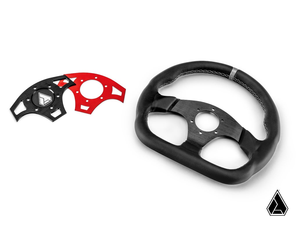 Ballistic "D" V2 Universal Leather UTV Steering Wheel