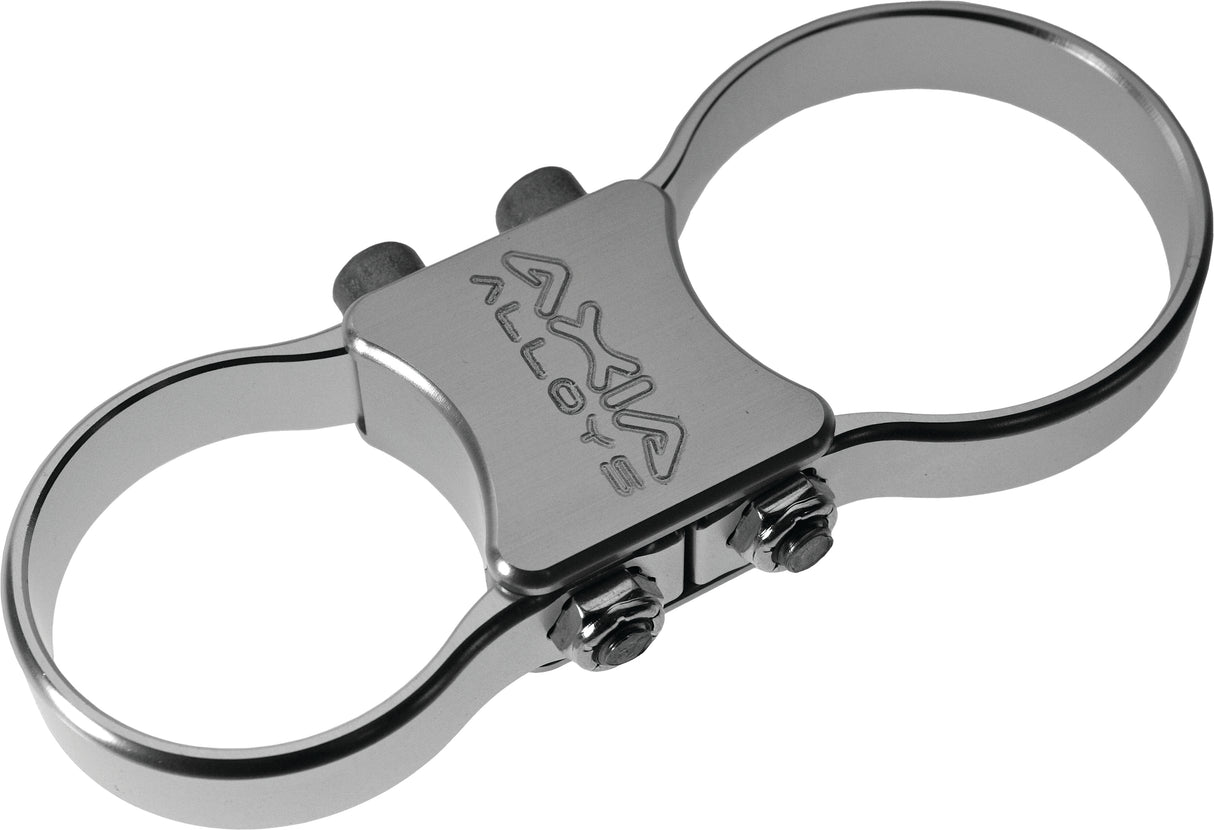 AXIA MODRESM-C Shock Reservoir Mount with Silver Finish for Off-Road Vehicles