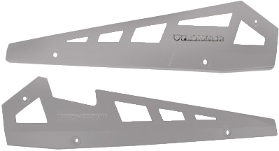 PRO ARMOR Rock Sliders Ghost Grey for Polaris RZR 900 Series – Reinforced Side Protection