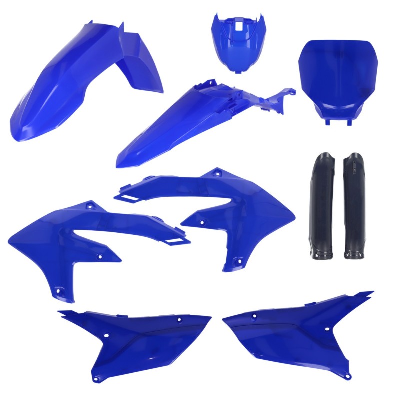 Acerbis 2024 Yamaha YZ250F / 2023-2024 YZ450F/FX Full Plastic Kit with Tank Cover - Original Factory Color