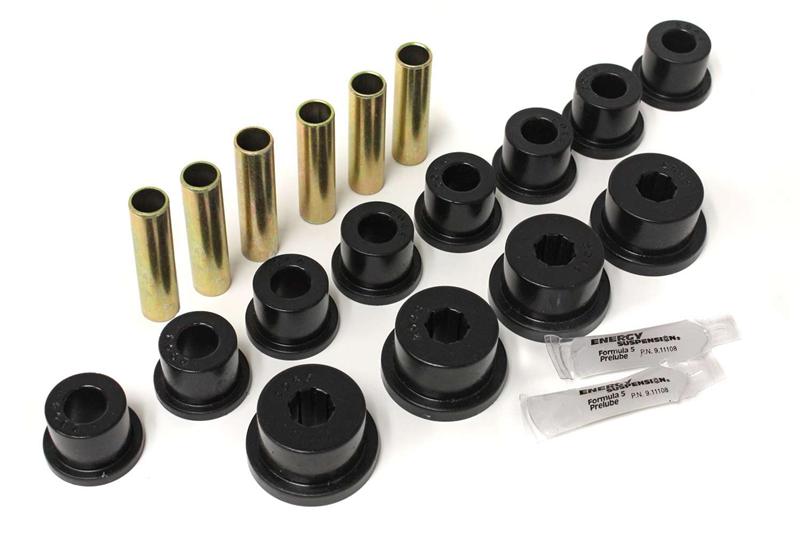 Energy Suspension Suzuki Spring Bushing Set A.M. for 1990-1995 Suzuki Samurai – Front and Rear Performance Polyurethane