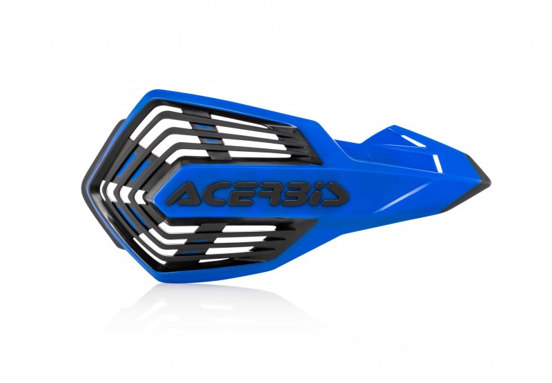 Acerbis X-Force Handguard for Off-Road & Motocross Vehicles - Blue/Black, Part #2801961034