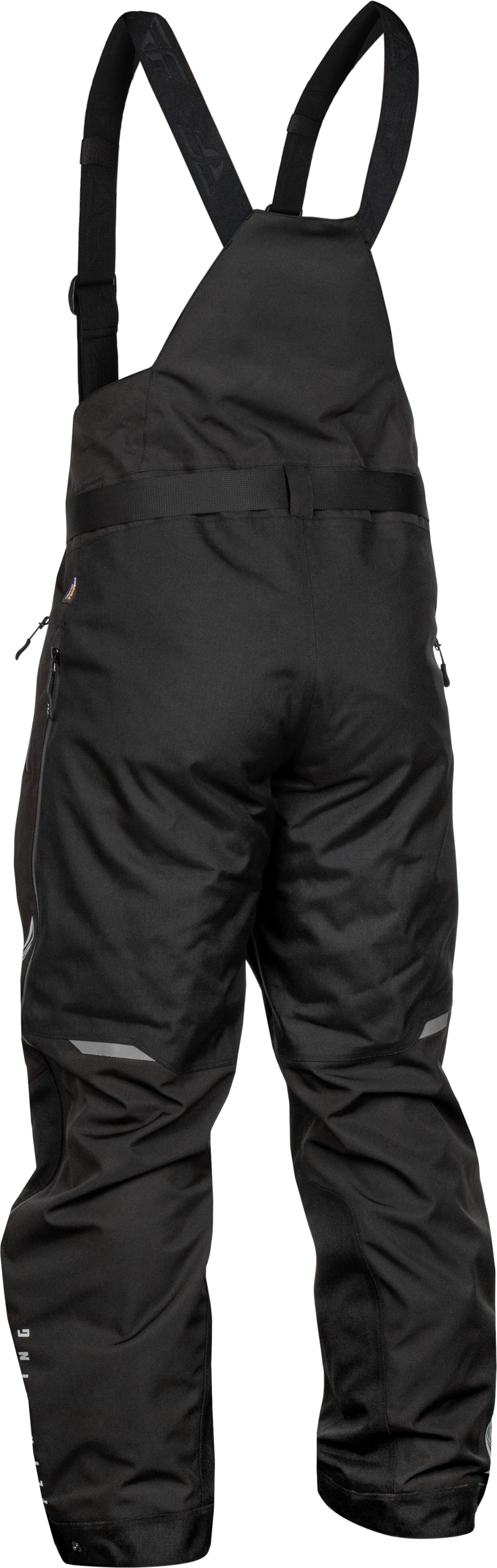 Fly Racing Carbon Bib in Black/Grey for Tall Riders - Part #470-6203MT