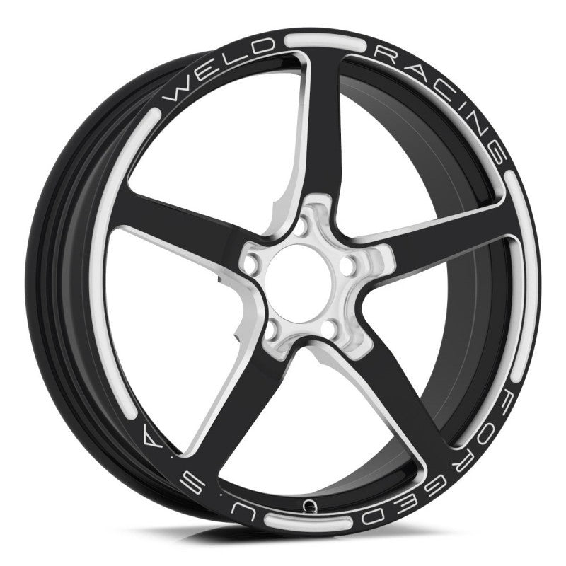 Weld Alumastar 1-Piece 18x6 Wheel with 5x4.75 Bolt Pattern and Black Finish – Part #88B-1806275
