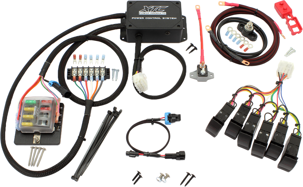 XTC Power Products Plug N Play Power Control System with 6 Switches for Toyota YXZ Vehicles