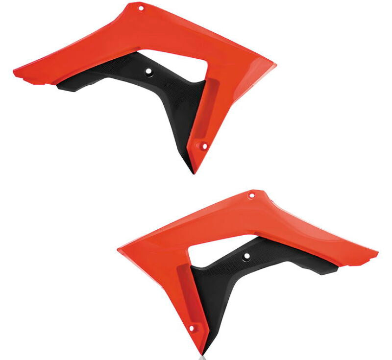 Acerbis 17-22 Honda CRF250R/CRF450R/CRF450R-S Radiator Shroud - Red/Black