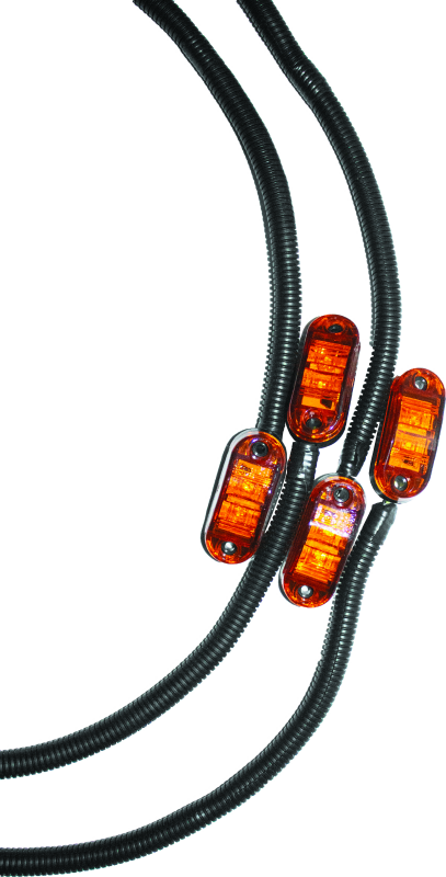 DragonFire Racing 4-Light Universal Turn Signal Kit - Part Number 522050