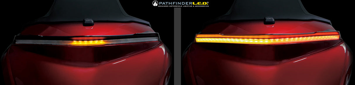 Pathfinder G20SPLB Rear Spoiler with LED Lights for 2018-2019 Honda Gold Wing Models