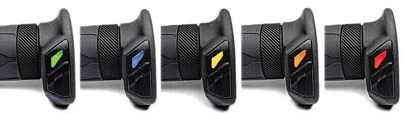 KOSO Apollo Heated Grips Part Number AM111030 for 7/8 inch Motorcycle Handlebars