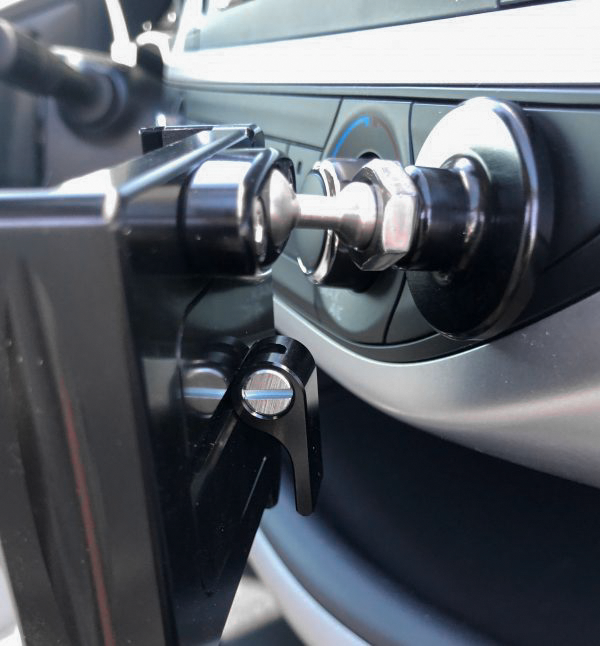 AXIA APM-BK Adjustable Phone Adhesive Surface Mount for Off-Road Vehicles