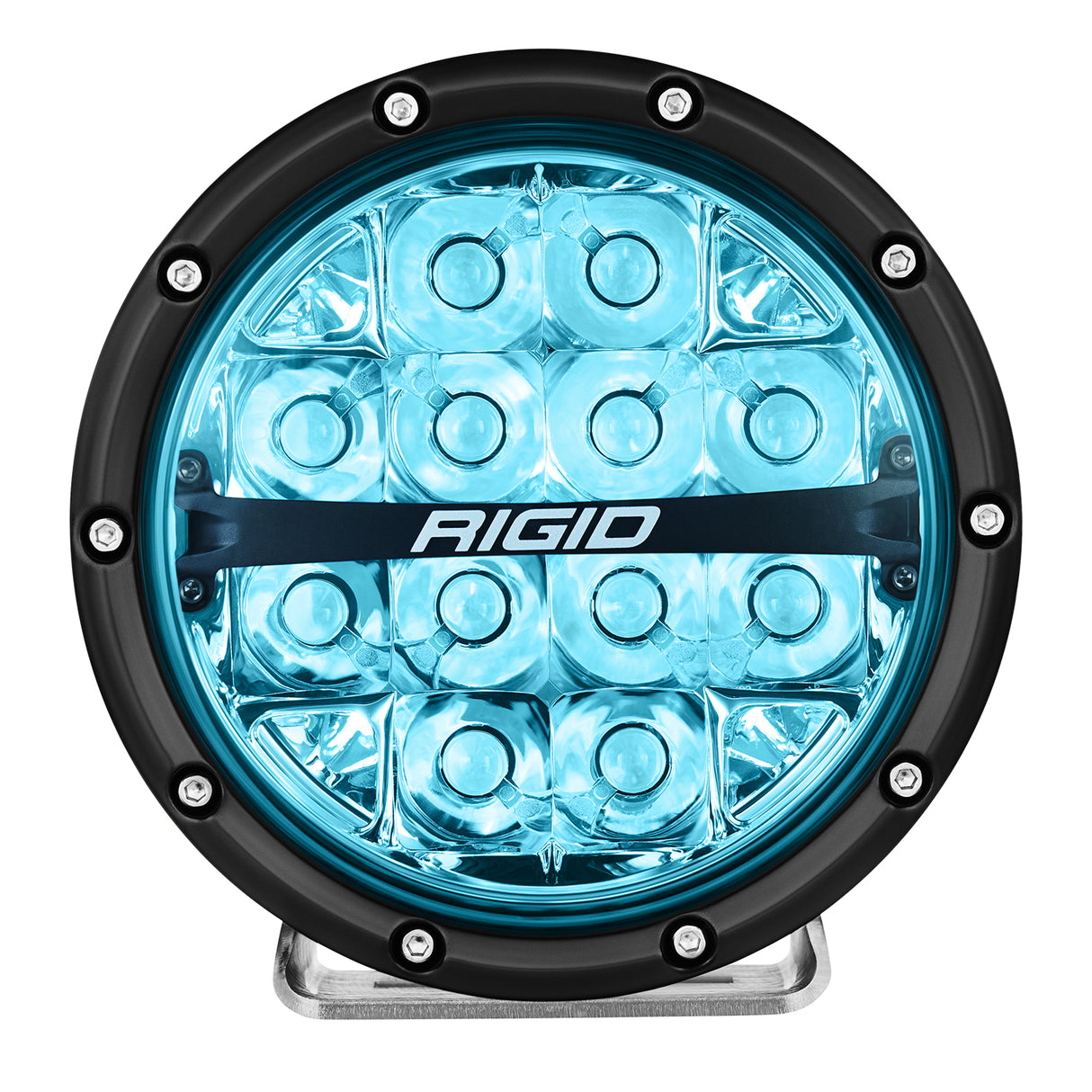 RIGID 360 Series 6-inch Spot RGB/2 RGBW LED Light Cover for Truck and Off-Rroad Vehicles