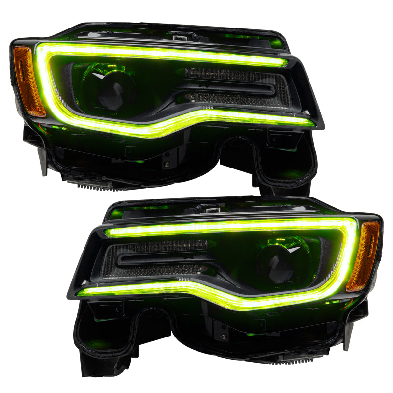 Oracle 1421 Jeep Grand Cherokee Dynamic Headlight DRL Upgrade Kit ColorSHIFT Dynamic
