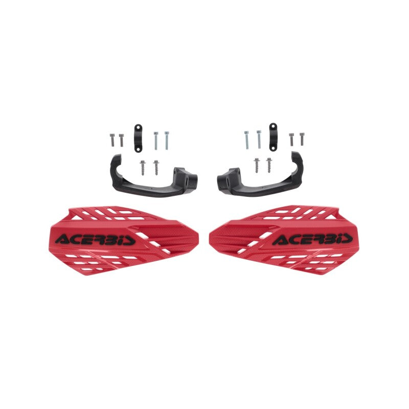 Acerbis Linear Vented Handguard for Gas Gas Models - Red and Black
