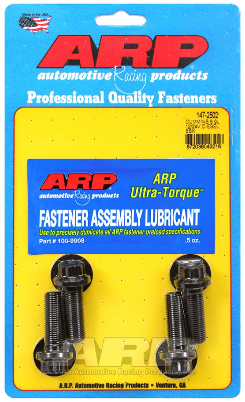 ARP Dodge Cummins 5.97L 12V/24V Balancer Bolt Kit - Fits 1994-2002 Diesel Engines