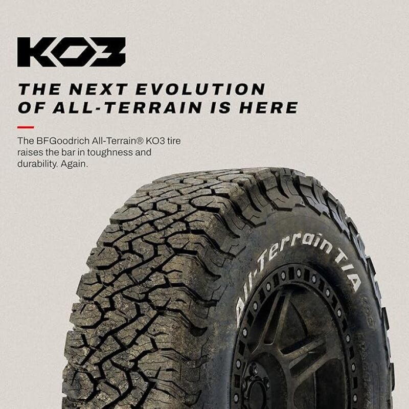 BFGoodrich All Terrain T/A KO3 LT225/75R16 E 115/112S Off-Road Tire