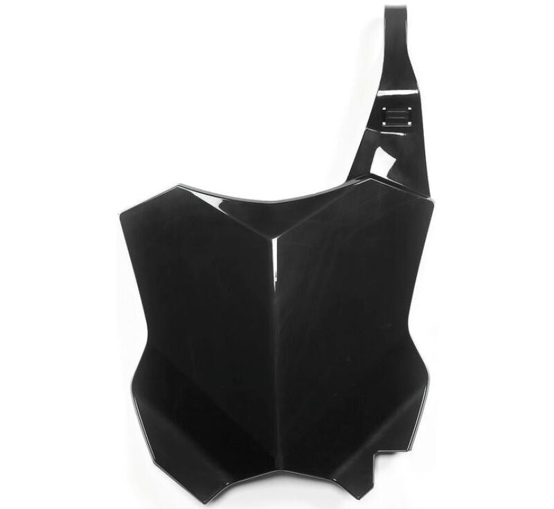 Acerbis Kawasaki KX250F-450F/ KX250-450/ KX250X/450X Front Number Plate - Black (Part #2449390001)