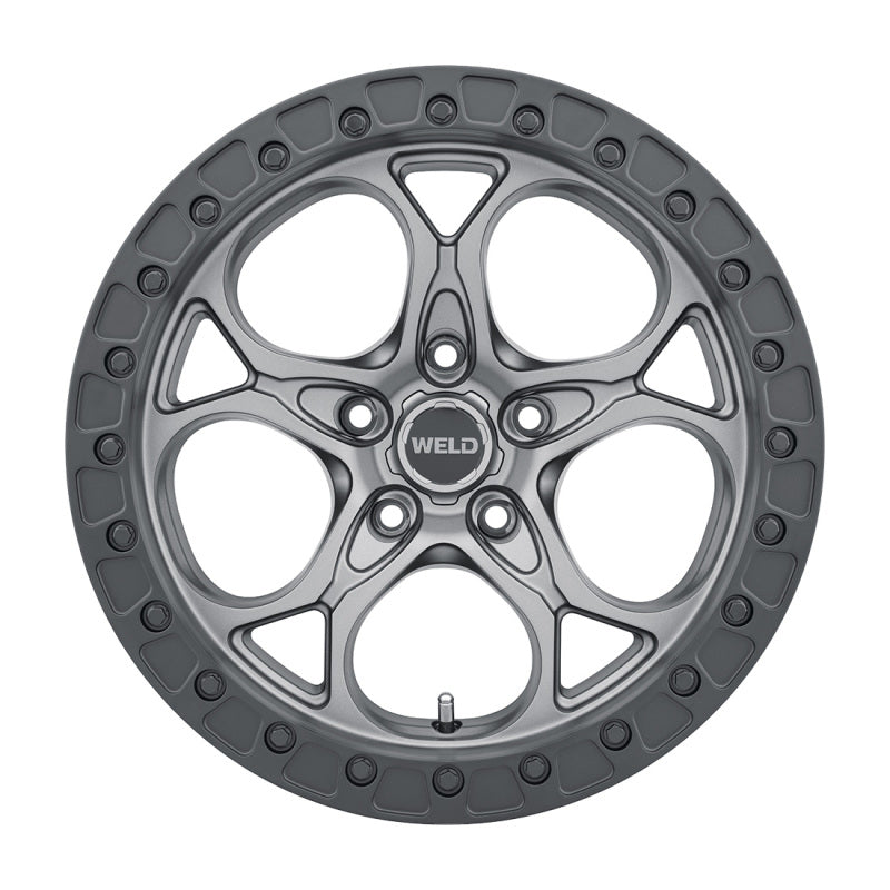 Weld Off-Road W107 17x9L Ledged Aluminum Wheel with Satin Black Finish - Part W10779075450